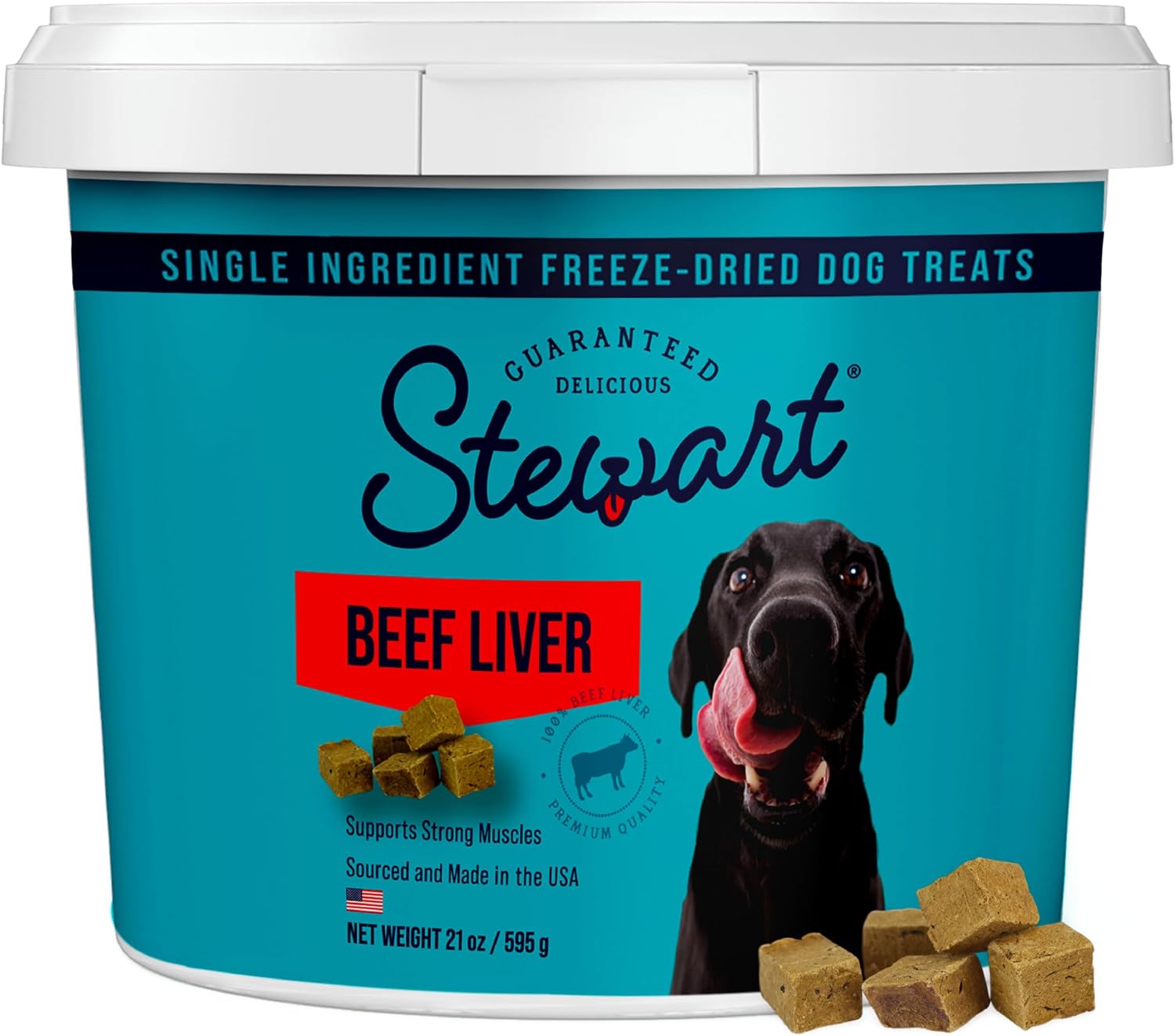 Stewart Freeze-Dried Beef Liver Treats